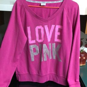 VS PINK crew sweatshirt